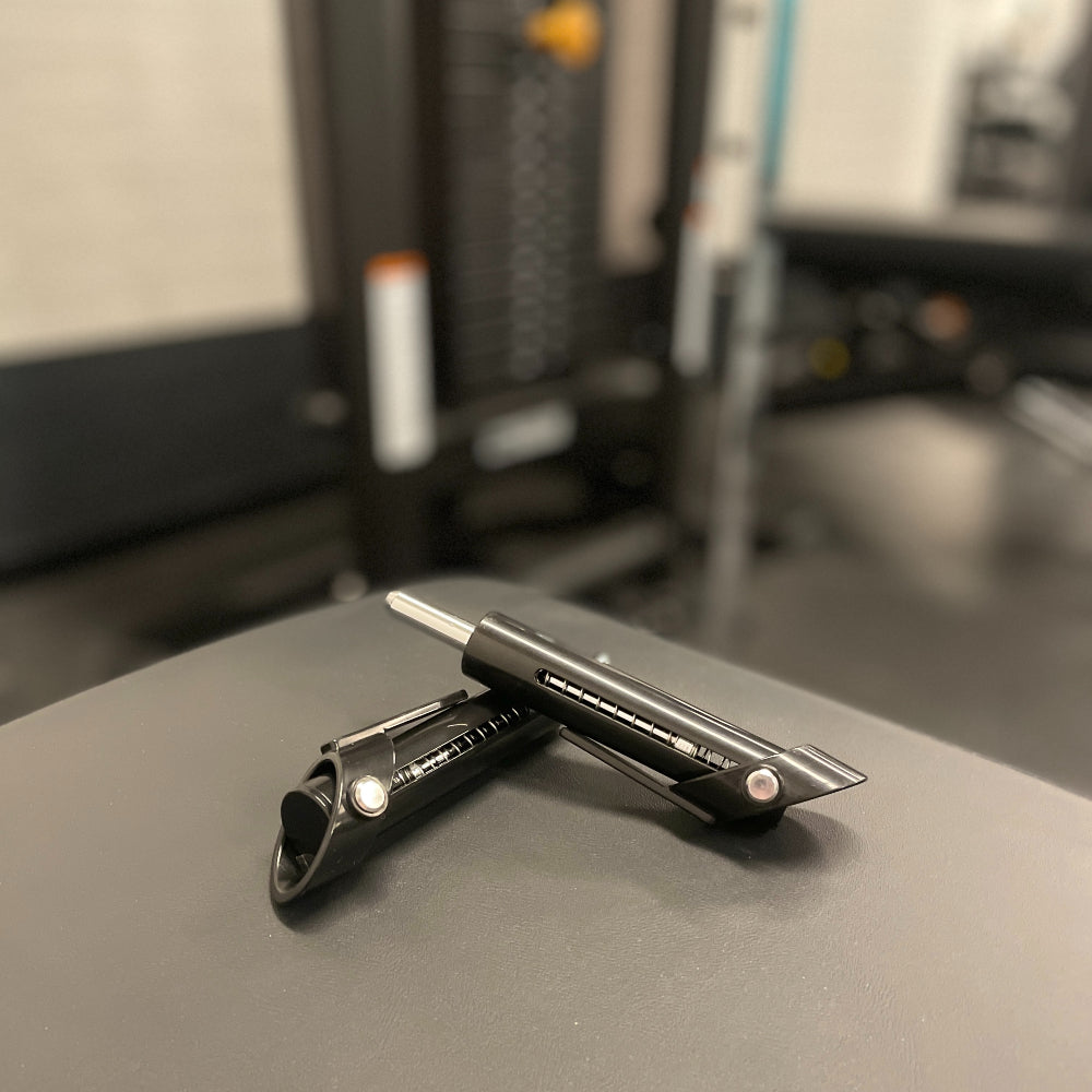 drop set pins produktbillede med sløret baggrund